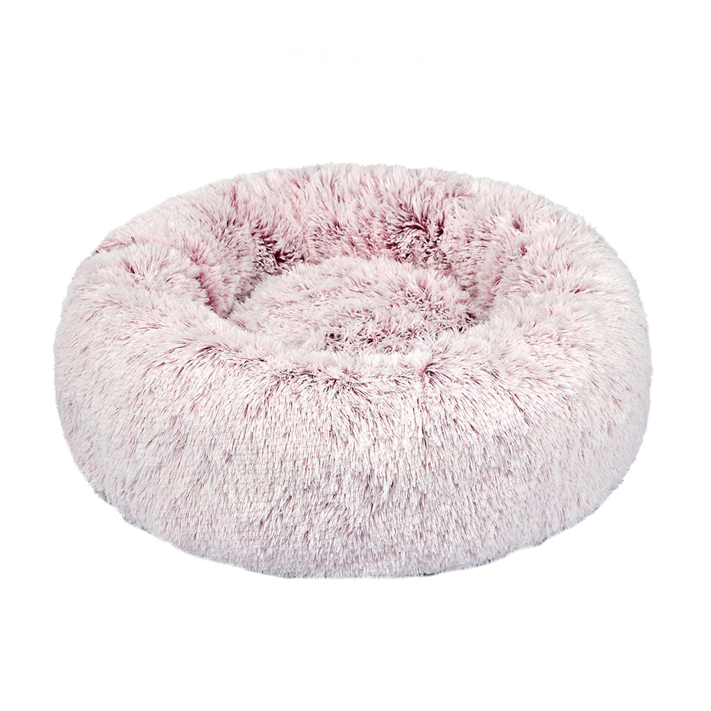 PaWz Pet Bed Cat Dog Donut Nest Calming XL Pink X-Large-1954802520543072256