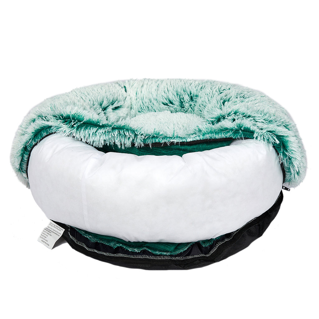 PaWz Pet Beds Dog Cat Soft Warm Kennel XXL Teal XX-Large-1954802522367594500
