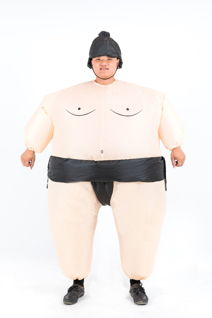 SUMO Fancy Dress Inflatable Suit -Fan Operated Costume