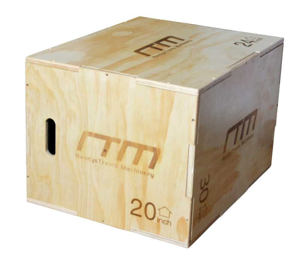 3 IN 1 Wood Plyo Games Plyometric Jump Box