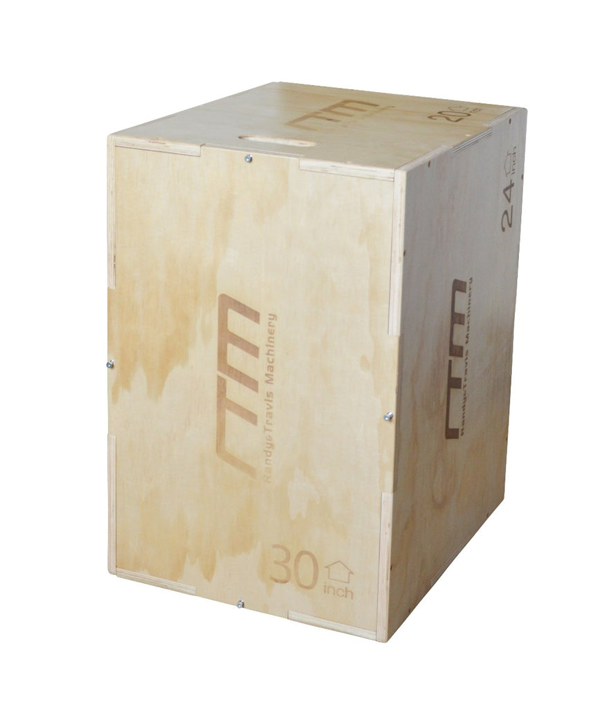 3 IN 1 Wood Plyo Games Plyometric Jump Box