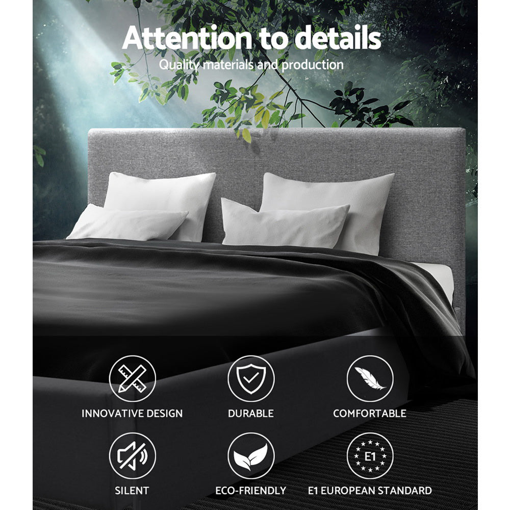 Artiss Bed Frame Queen Size Grey NEO