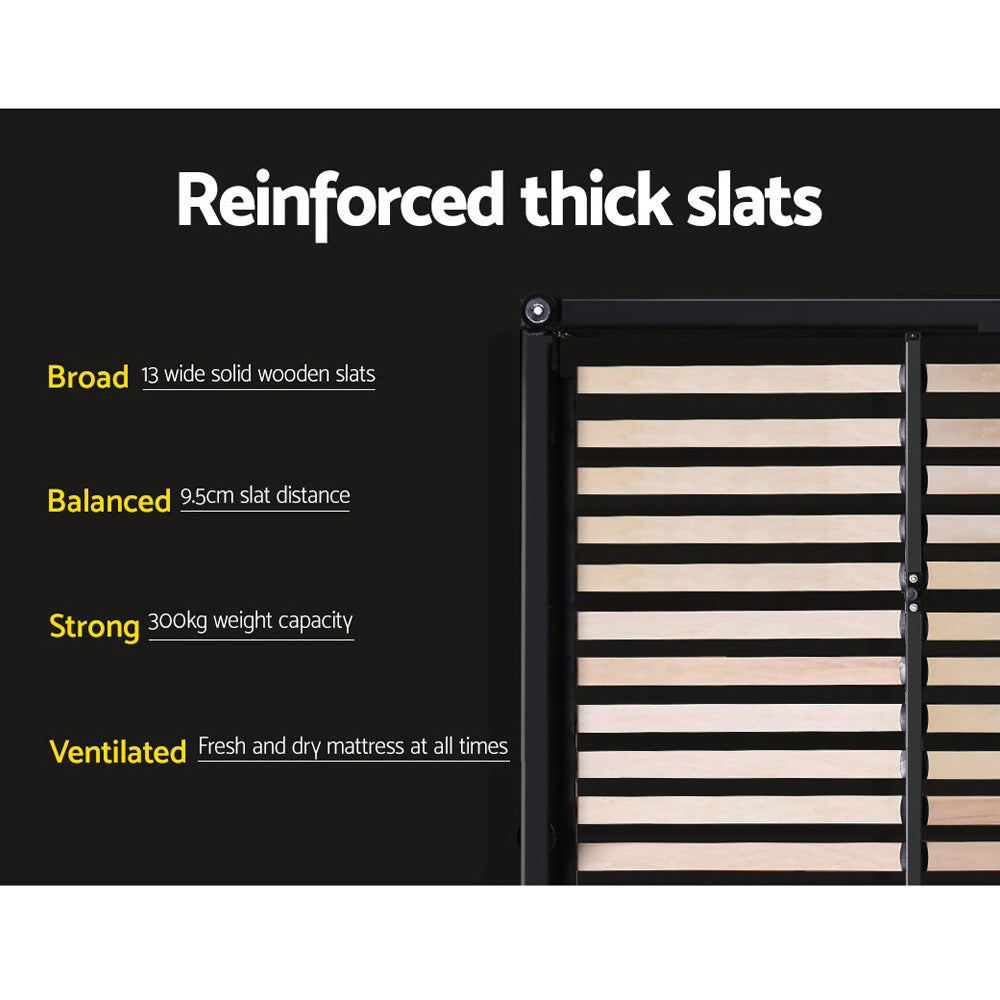 Artiss Bed Frame Queen Size Grey NEO