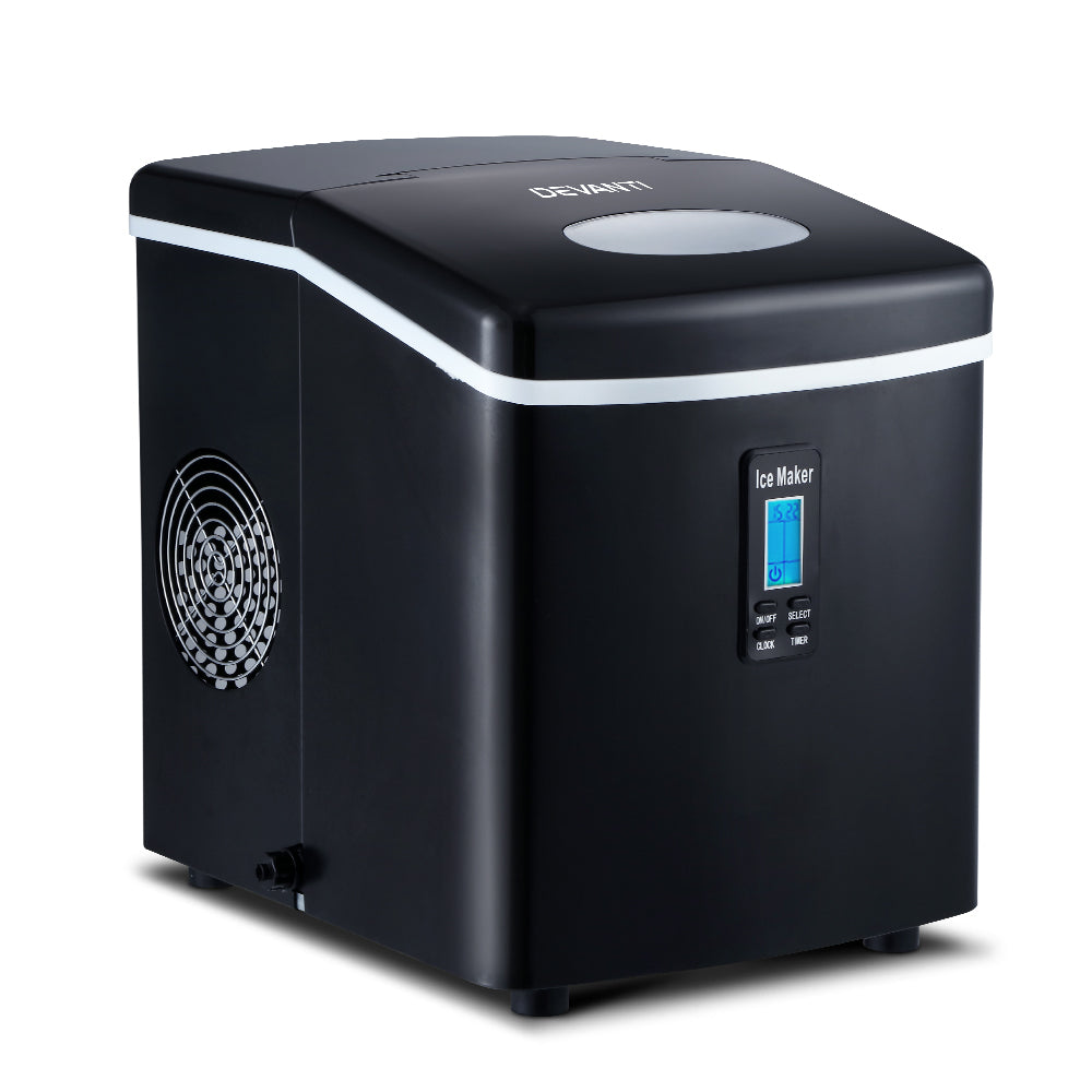 Devanti 15kg Ice Maker Machine Black