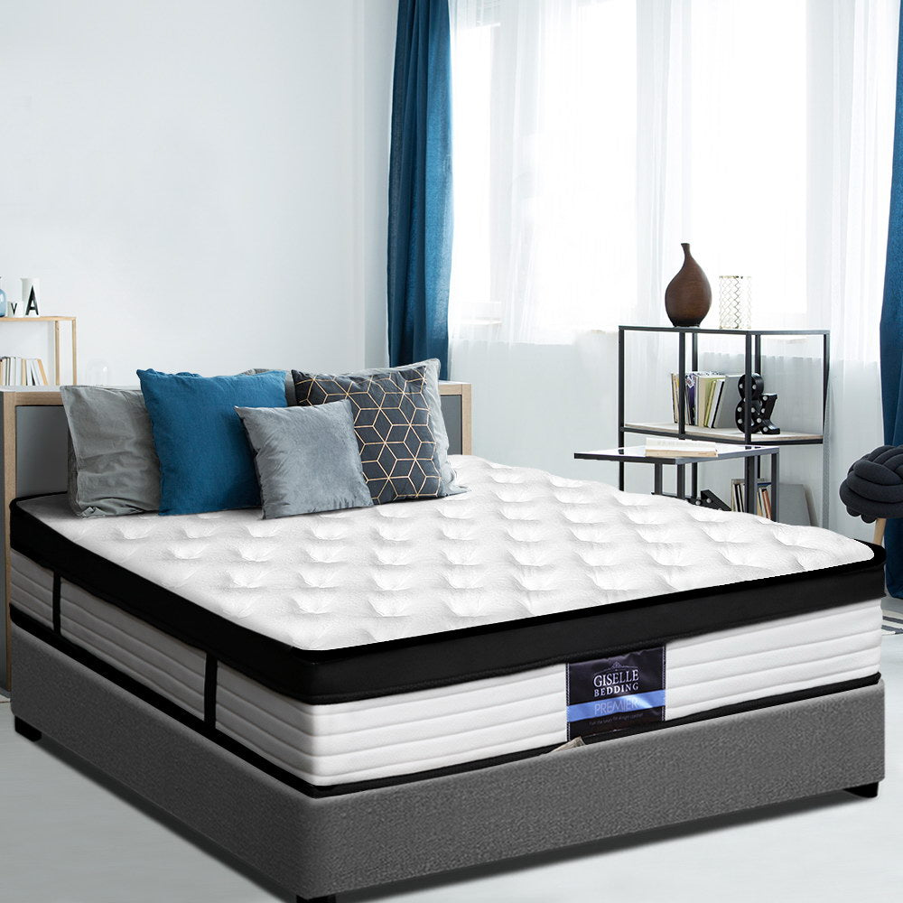 Giselle Bedding 31cm Mattress Euro Top Single