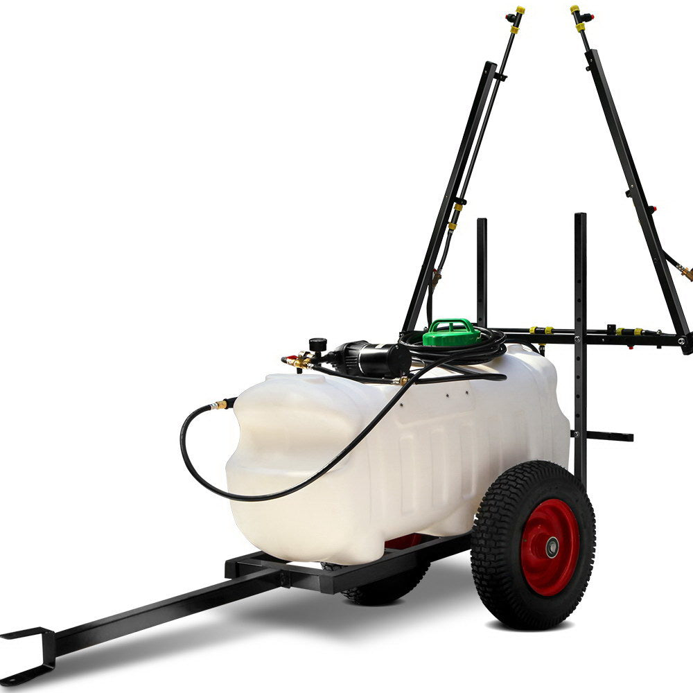 Giantz Weed Sprayer 100L Trailer 3M Boom Garden Spray