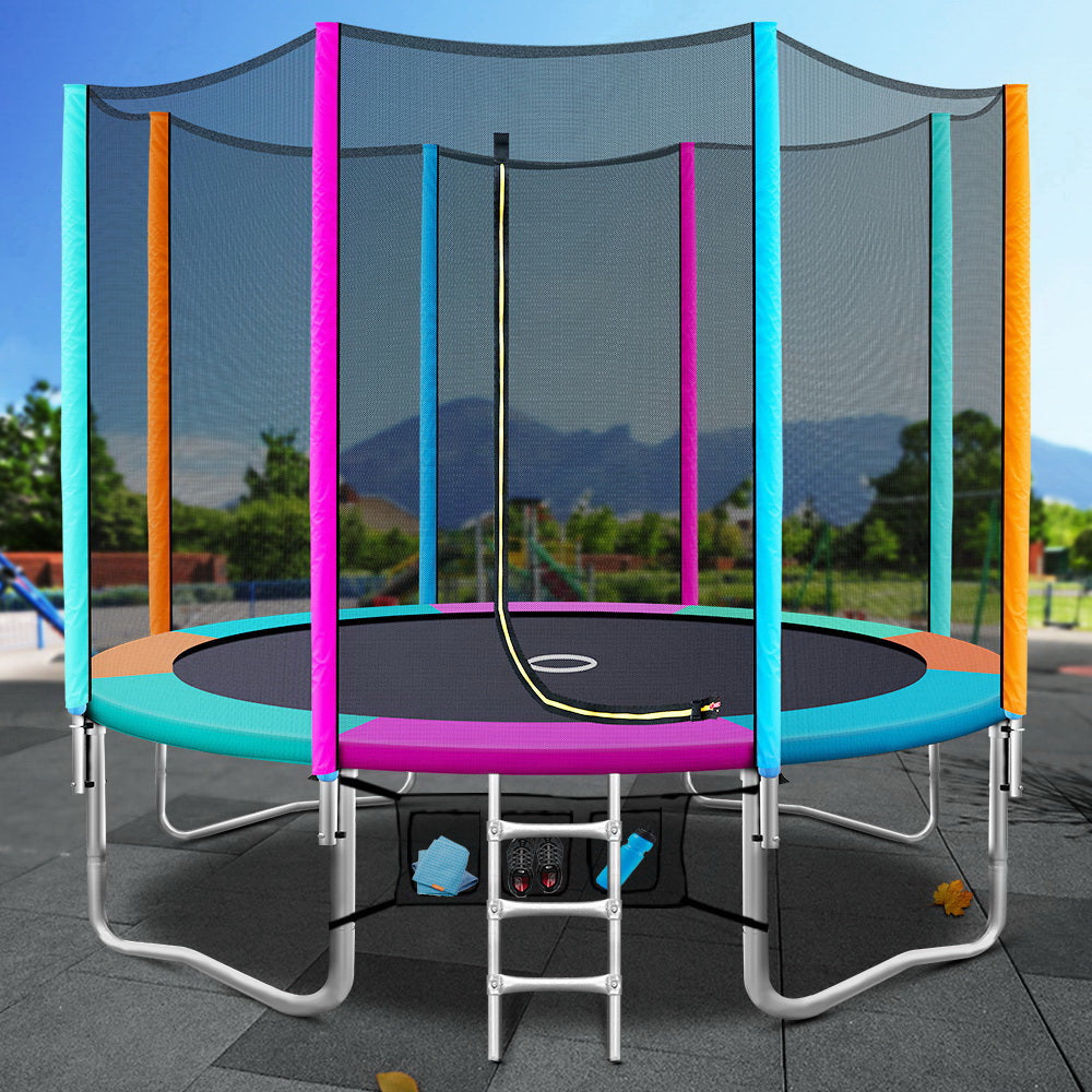 10FT Trampoline Everfit Kids Trampoline Rebounder