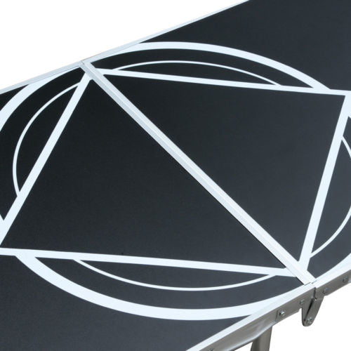 Professional 8ft Beer Pong Table Drinking Game