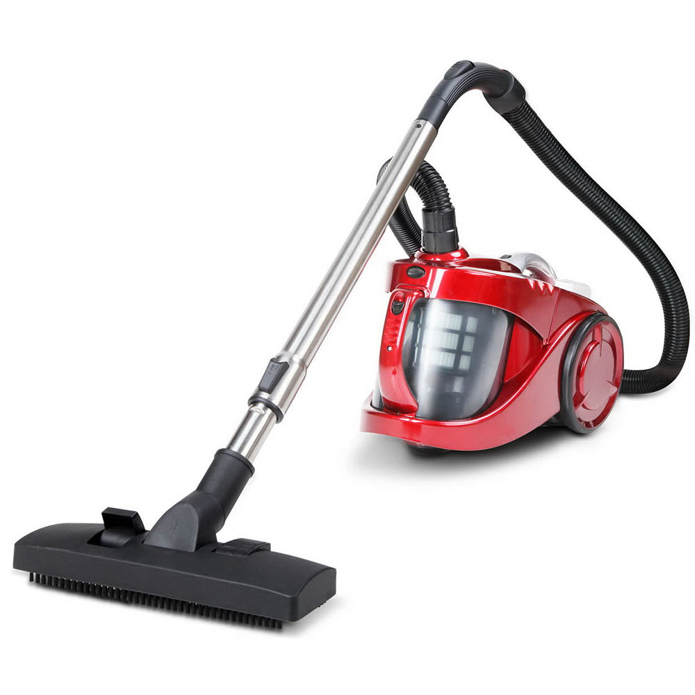 Devanti 2200W Bagless Vacuum Cleaner Red