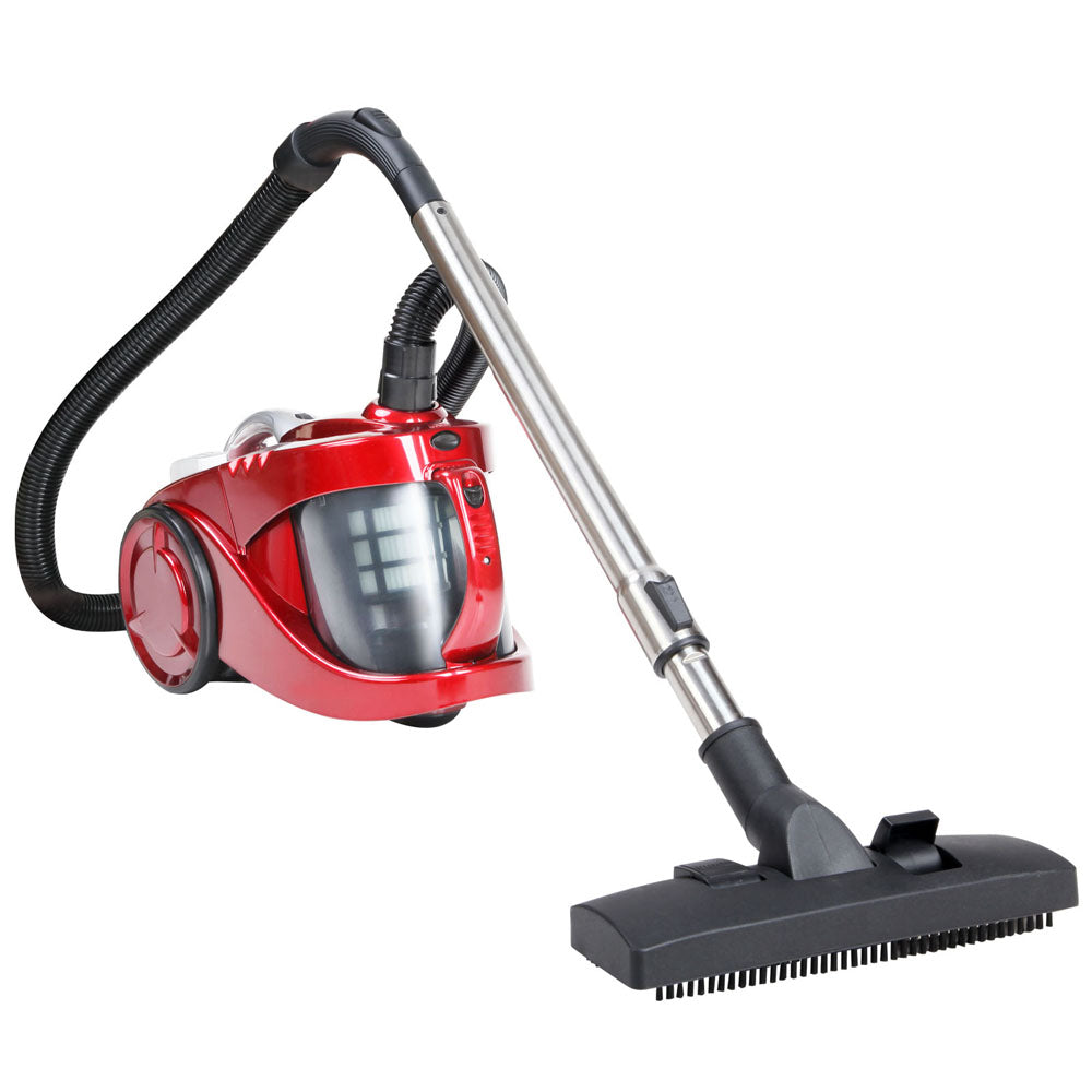 Devanti 2200W Bagless Vacuum Cleaner Red
