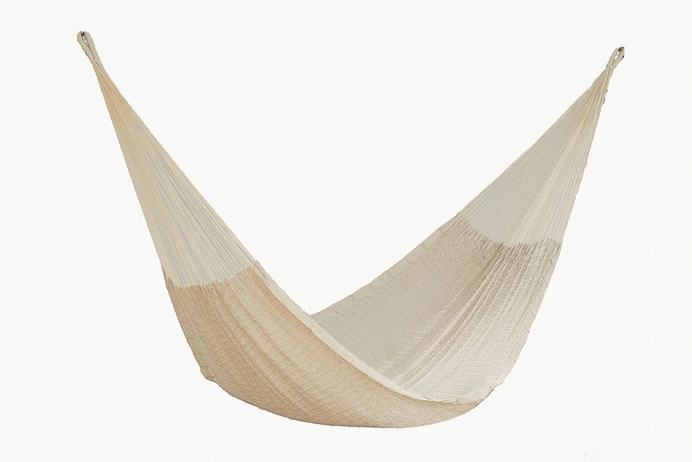Outdoor undercover cotton Mayan Legacy hammock King size Marble