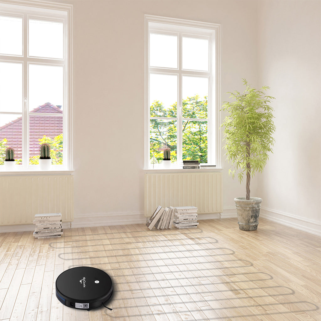 My Genie Xsonic Robotic Vacuum Cleaner -  Black-1951134808461676547