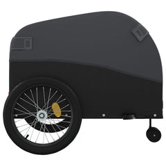 Bike Trailer Black 45 Kg Iron - View 7