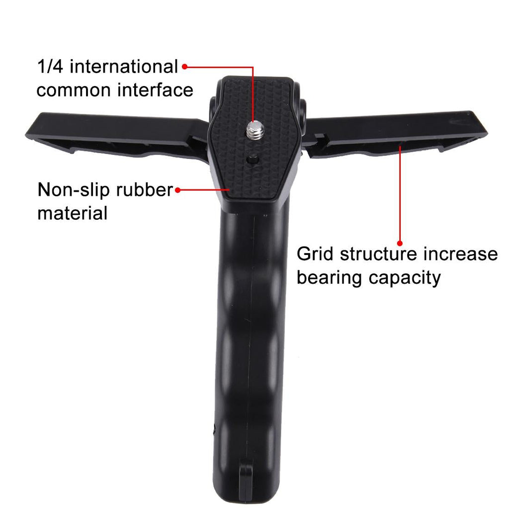 Grip Folding Tripod Mount For Gopro And Xiaoyi Action Cameras-1915198075840892930