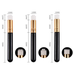 6-Piece Soft Nasal Washing Brush Set For Blackhead Removal And Deep Cleansing - Flower Head Design Black / Silver-1915197876263325698