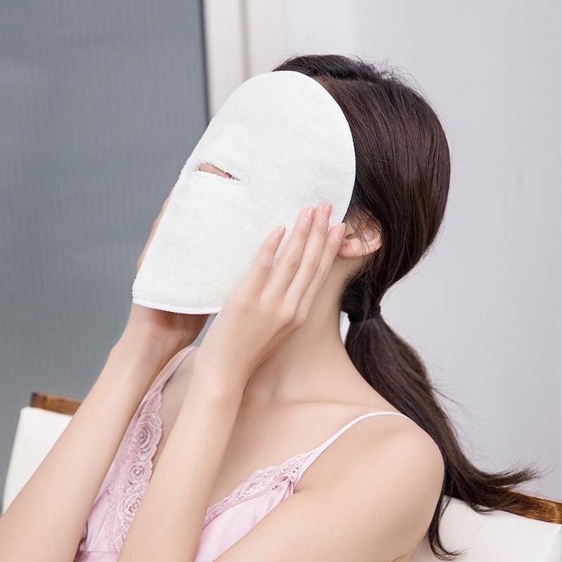 Facial Towel Face Mask - Hot / Cold Compress - Strapless-1915198306783465472