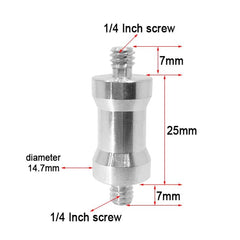 10-Pack 1 / 4 Male To Male Screw Adapters-1915197811859787777