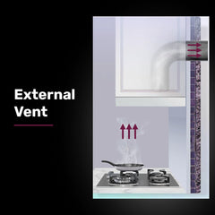 EUROCHEF Rangehood Filter Set, for EUR60B ESR60S EUR60N, 2 Replacement Activated Carbon Filters