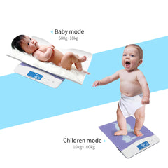 SOGA 2X 100kg Digital Baby Scales Electronic LCD Display Paediatric Infant Weight Monitor