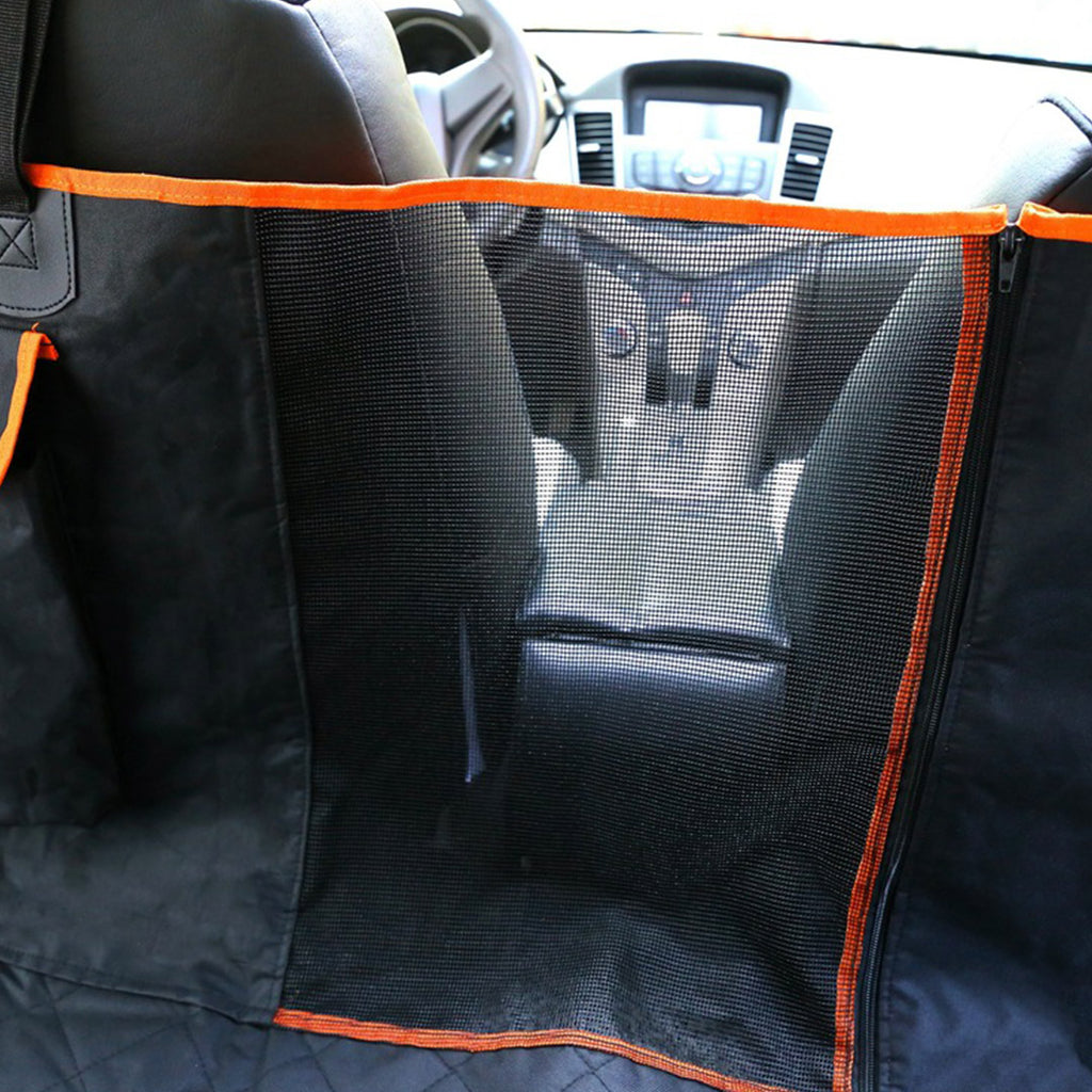 SOGA 600D Oxford Cloth Waterproof Dog Car Cover Back Seat Protector Hammock Pet Mat Black