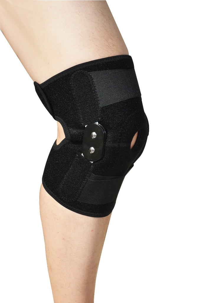 Hinged Full Knee Support Brace Protection Arthritis Injury Sports