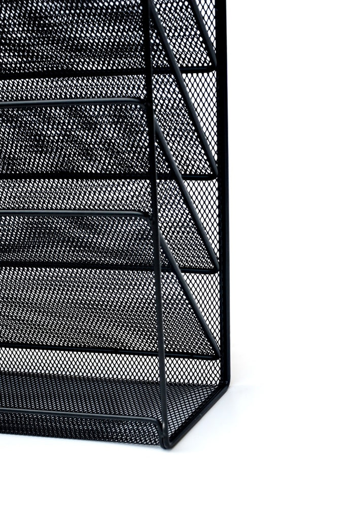 Wall Mount 6 Pocket Hanging File Sorter Organizer Folder Holder Rack Storage