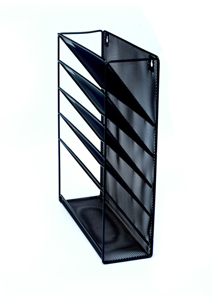 Wall Mount 6 Pocket Hanging File Sorter Organizer Folder Holder Rack Storage