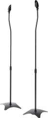 2pcs Speaker Stands Stand Rear Surround Sound Satellite Speakers Adjustable