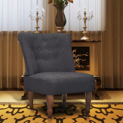 French Chair Fabric Grey
