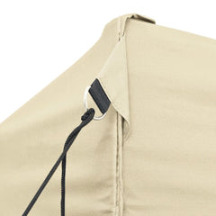 Foldable Tent Pop-Up 3x6 m Cream White
