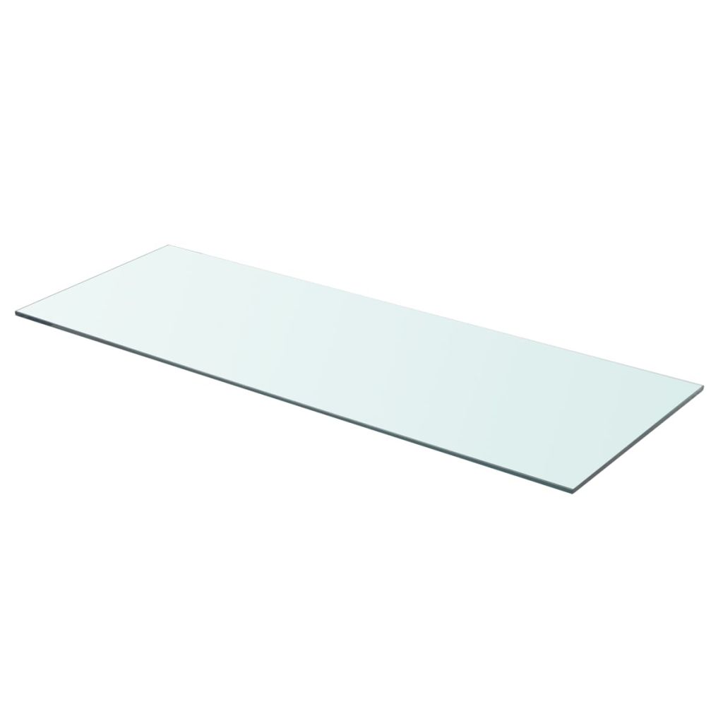 Shelf Panel Glass Clear 80x30 cm