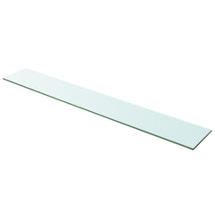 Shelf Panel Glass Clear 100x15 cm