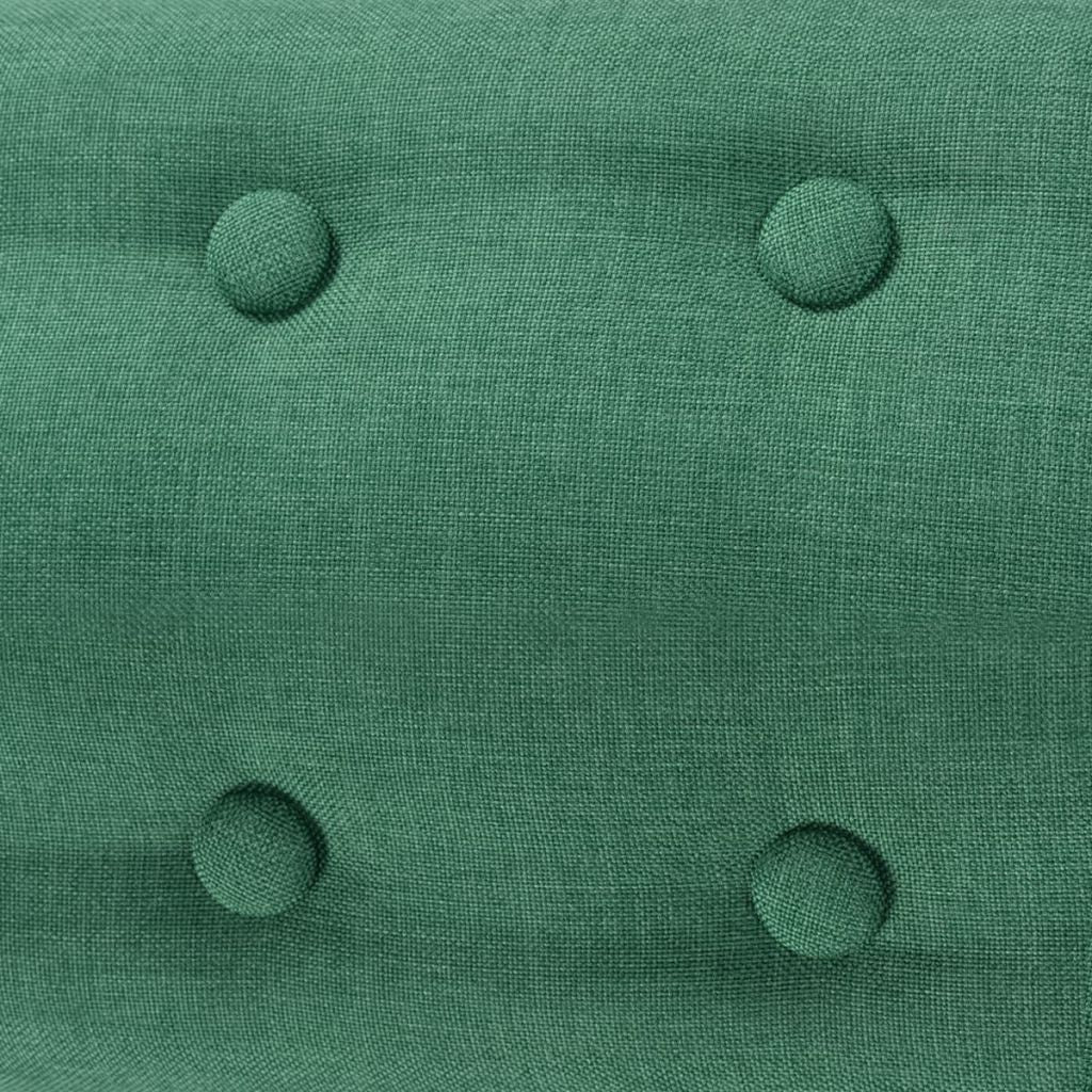 Armchair Fabric 67x59x77 cm Green