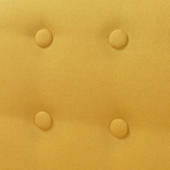 Armchair Fabric 67x59x77 cm Yellow