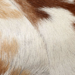 Bench Genuine Goat Leather 160x28x50 cm