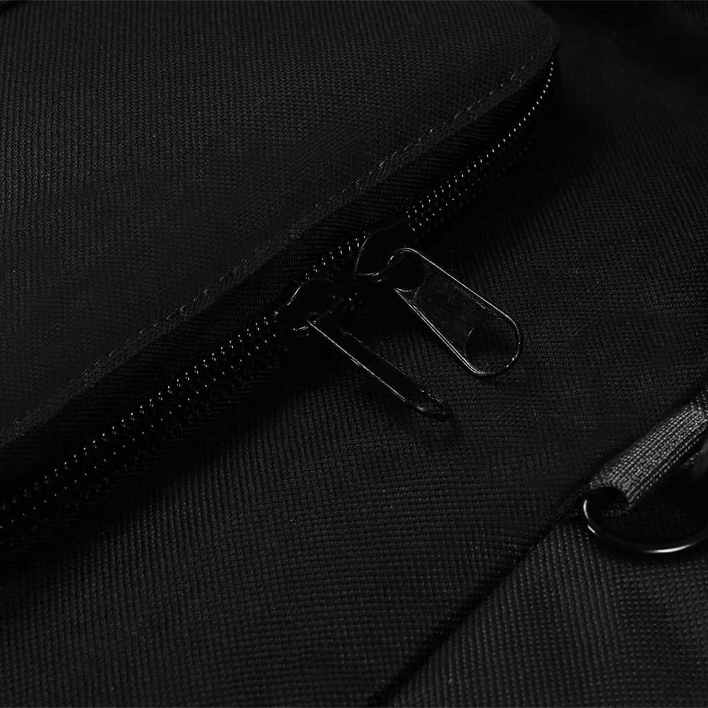 3-in-1 Army-Style Duffel Bag 120 L Black