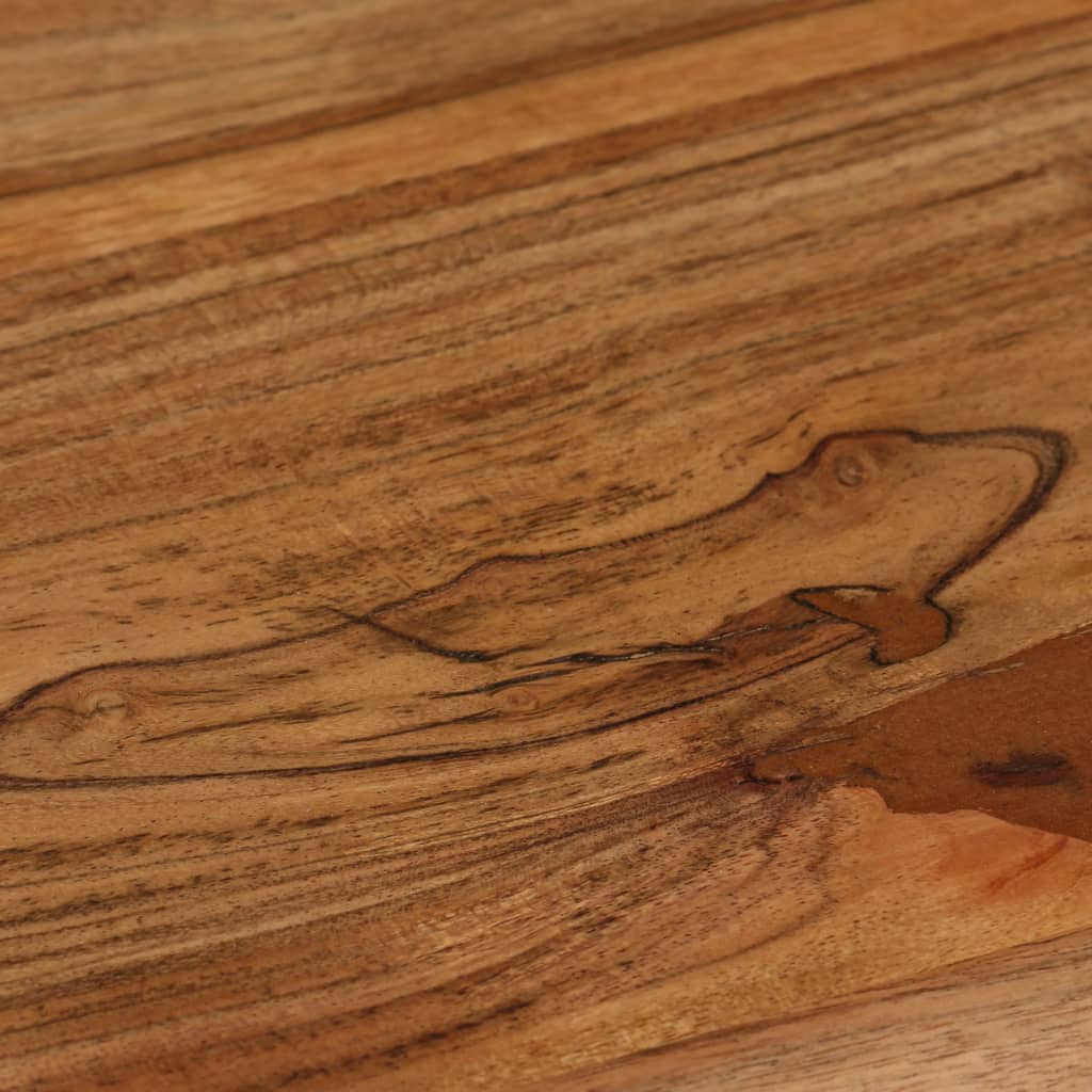 Writing Table Solid Acacia Wood 110x50x76 cm