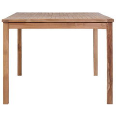 Outdoor Dining Table 200x100x77 cm Solid Teak Wood