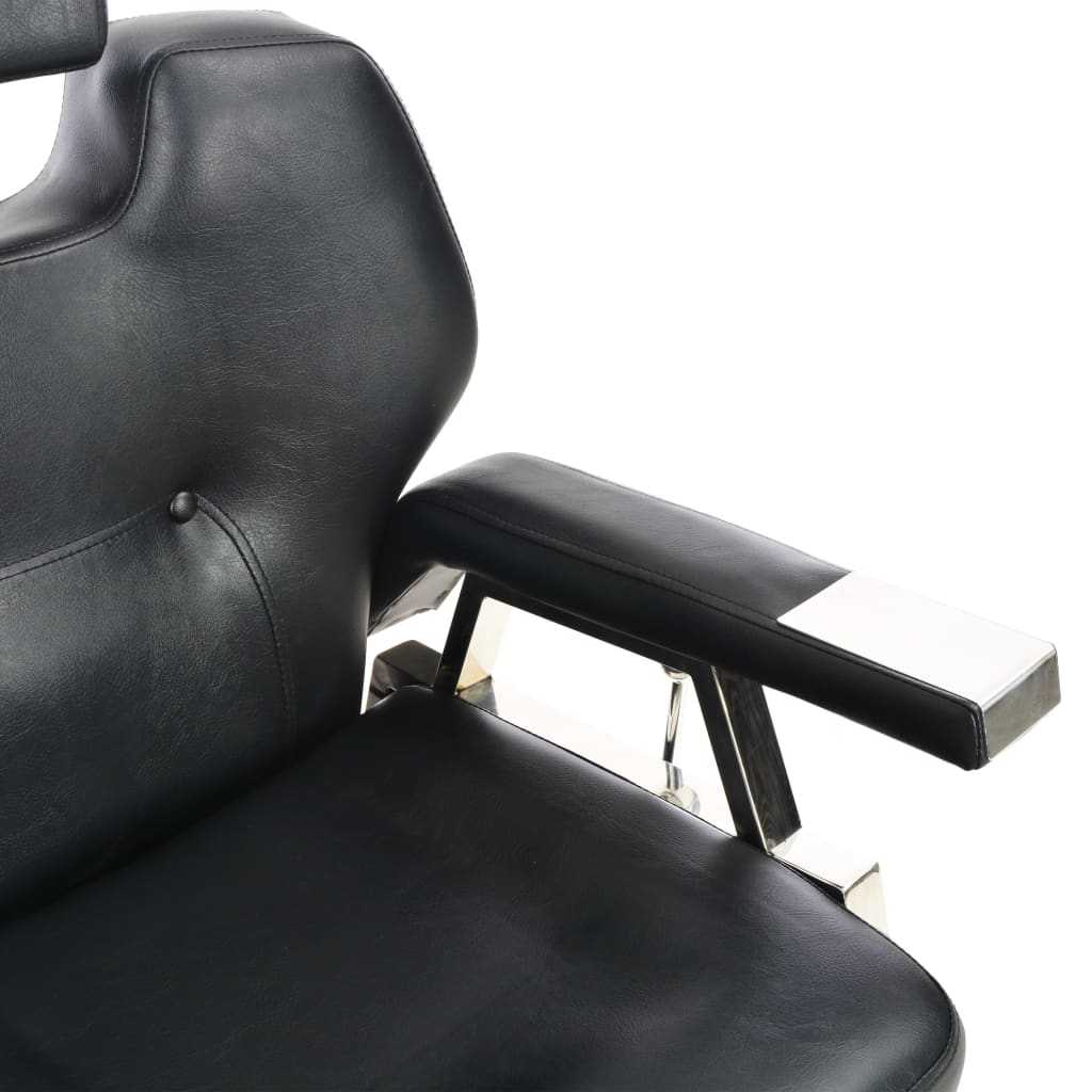 Barber Chair Black 72x68x98 cm Faux Leather