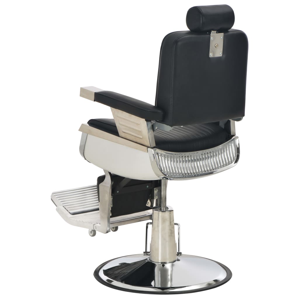 Barber Chair Black 68x69x116 cm Faux Leather