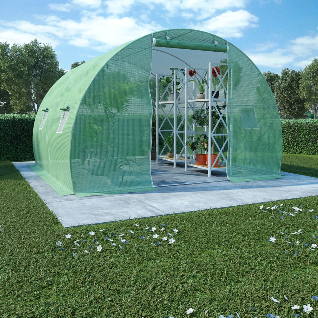 Greenhouse with Steel Foundation 9m² 300x300x200 cm