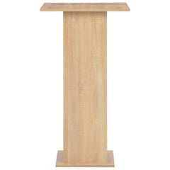 Bar Table Oak 60x60x110 cm