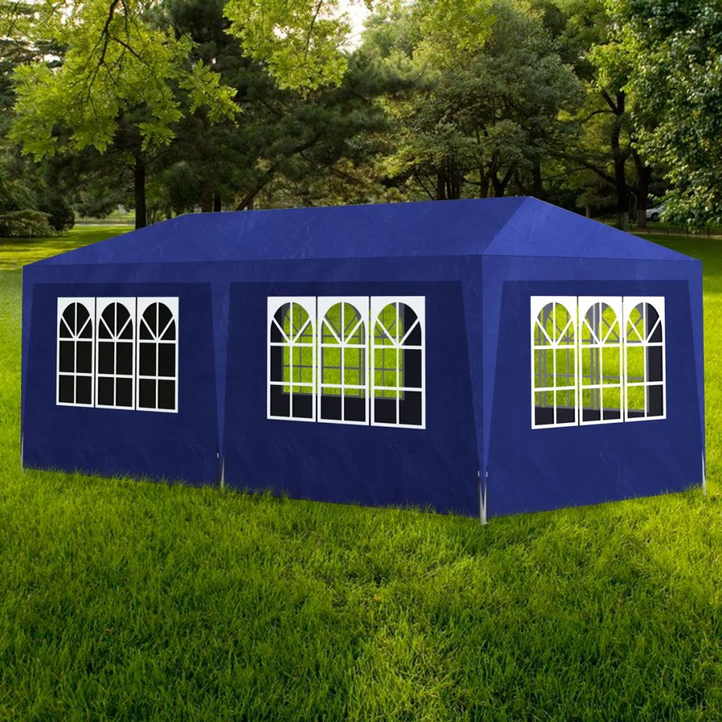 Partytent 3x6 6wall blue