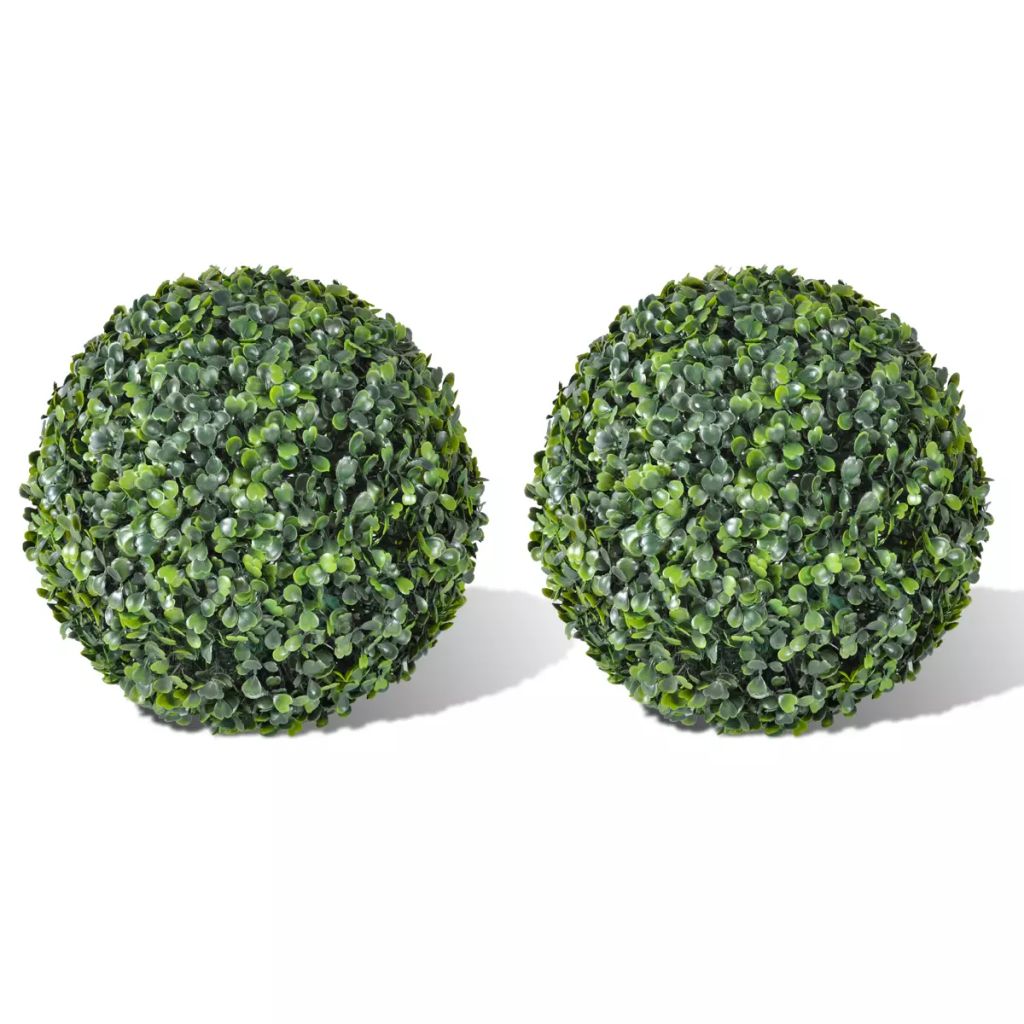 Boxwood Ball Artificial Leaf Topiary Ball 35 cm 2 pcs