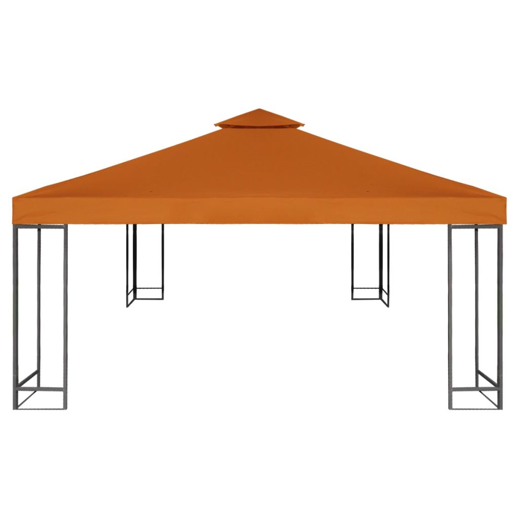 Water-proof Gazebo Cover Canopy 310 g/m² Terracotta 3 x 3 m