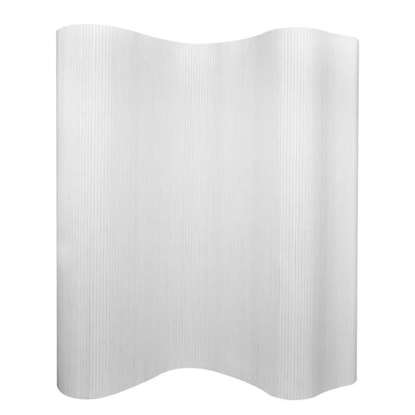 Room Divider Bamboo White 250x195 cm