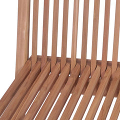 Teak Folding Chair 2 pcs 47x60x89 cm