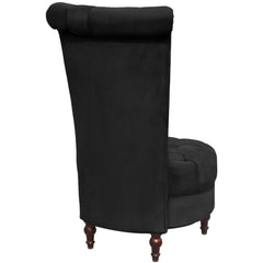 High Back Sofa Chair Black