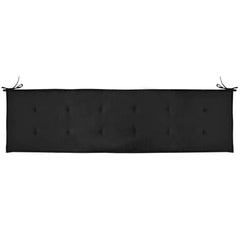 vidaXL Garden Bench Cushion Black 180x50x4 cm