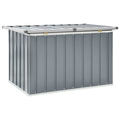 vidaXL Garden Storage Box Grey 109x67x65 cm